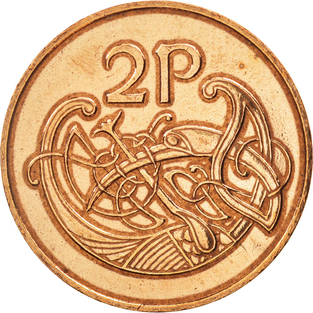 Coin, IRELAND REPUBLIC, 2 Pence, 1971, AU(55-58), Bronze, KM:21
