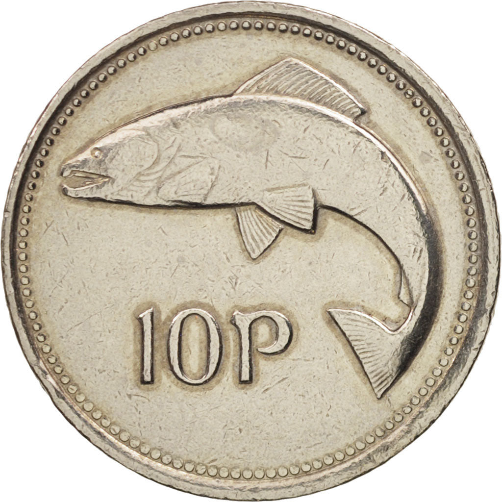 Coin, IRELAND REPUBLIC, 10 Pence, 1994, AU(50-53), Copper-nickel, KM:29
