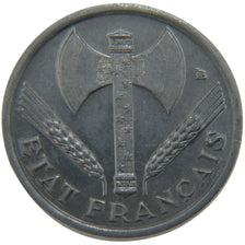FRANCE, 50 Centimes, 1942, MS(65-70), Aluminium, Gadoury #425, 0.80