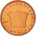 Slovenië, 2 Euro Cent, 2007, UNC, Copper Plated Steel, KM:69