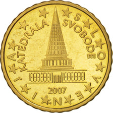 Slovenia, 10 Euro Cent, 2007, SPL+, Ottone, KM:71