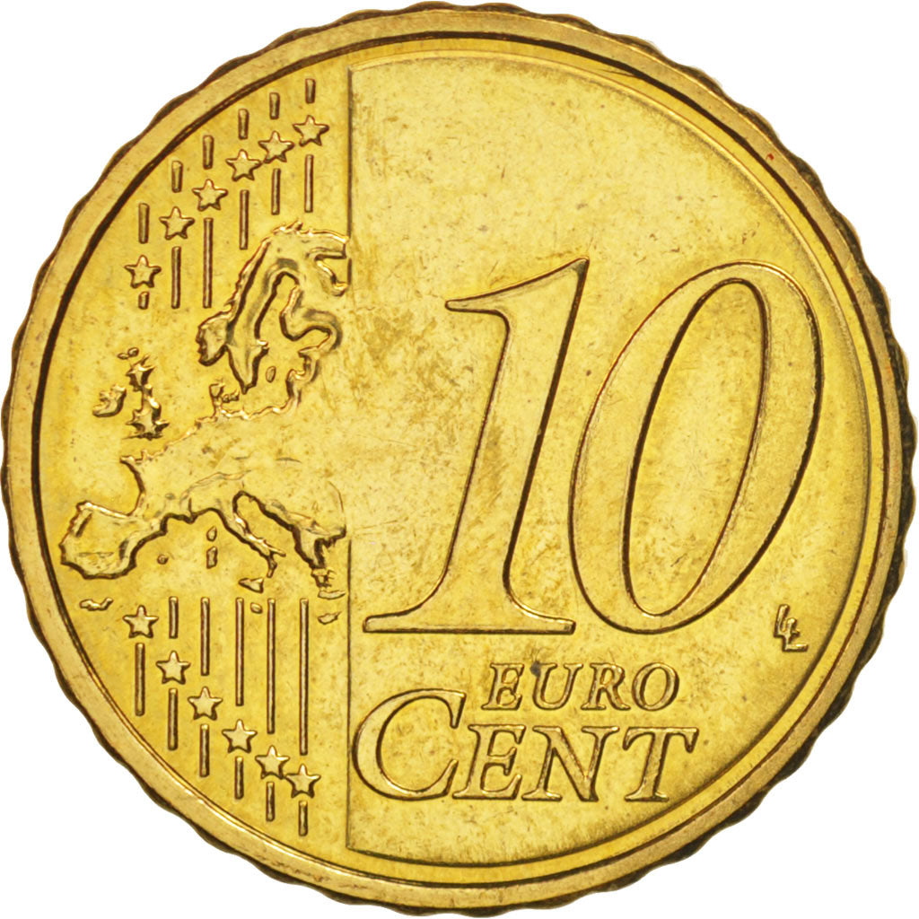 Slovenia, 10 Euro Cent, 2007, SPL+, Ottone, KM:71