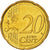 Slovenia, 20 Euro Cent, 2007, MS(64), Brass, KM:72