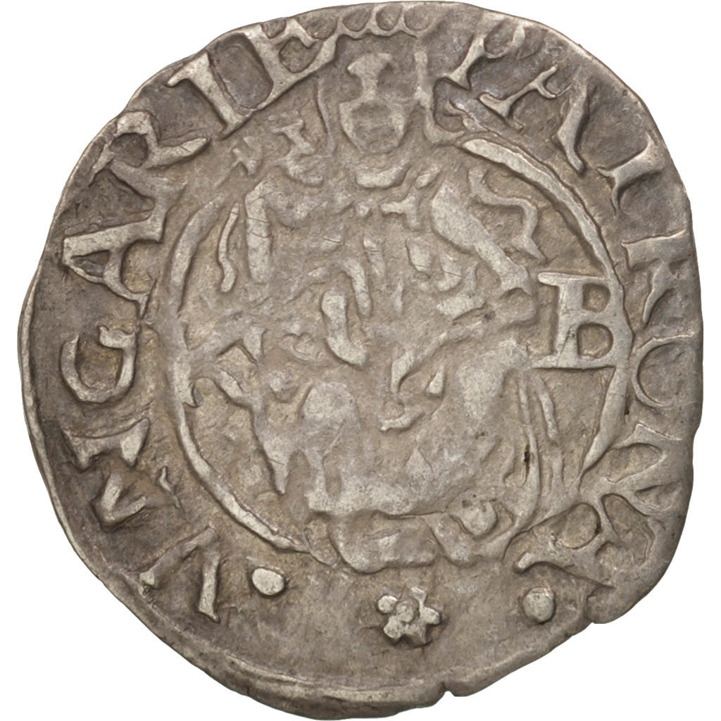 Ungarn, Maximilian II, Denar, 1575, Kremnitz, SS, Silber