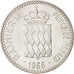 Coin, Monaco, Rainier III, 10 Francs, 1966, MS(64), Silver, KM:146