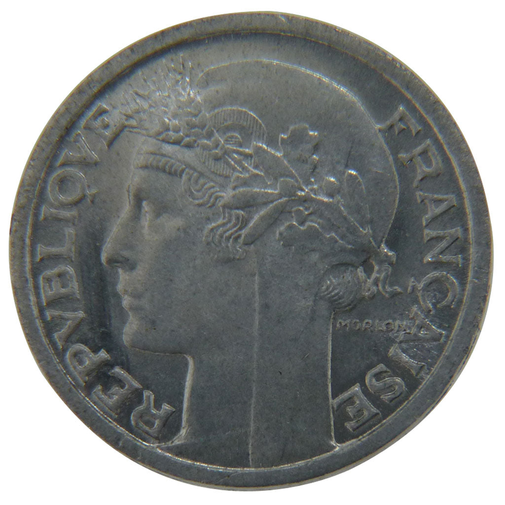FRANCE, 50 Centimes, 1946, Beaumont le Roger, MS(65-70), Aluminium, Gadoury...
