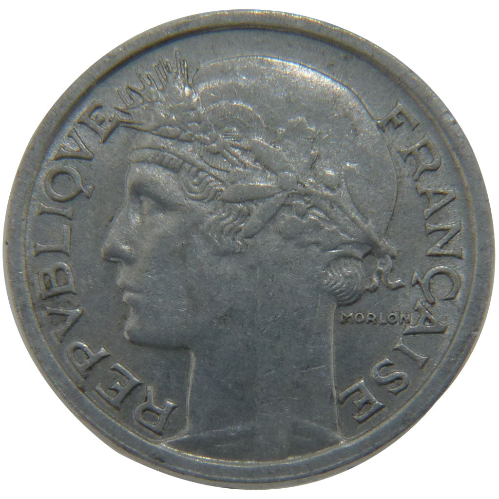 FRANCE, 50 Centimes, 1947, Beaumont le Roger, AU(50-53), Aluminium, Gadoury...