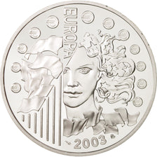 France, 1-1/2 Euro, 2003, MS(65-70), Silver, KM:1338