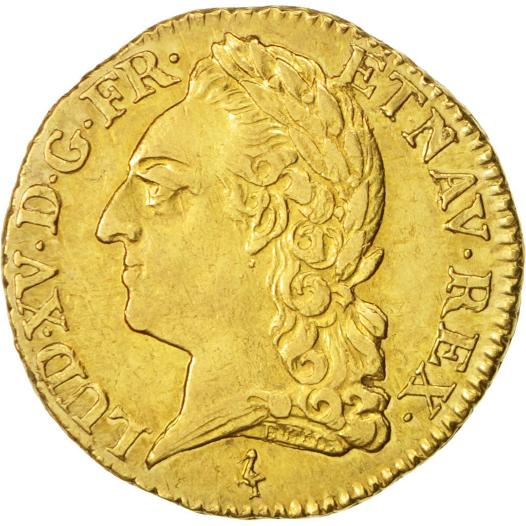 Frankreich, Louis XV, Louis d'or à la vieille tête, 1774, Paris, PCGS AU55