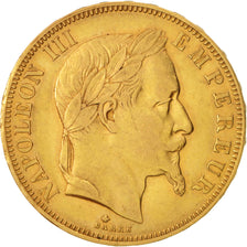 Munten, Frankrijk, Napoleon III, Napoléon III, 50 Francs, 1864, Paris, ZF