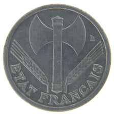 FRANCE, Bazor, 1 Franc, 1944, MS(65-70), Aluminium, 23, Gadoury #471, 1.30