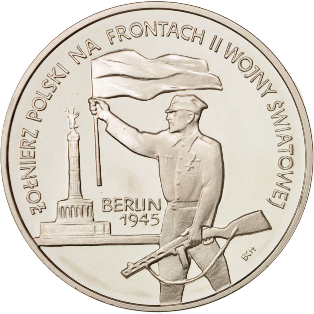 Moneta, Polonia, 10 Zlotych, 1995, FDC, Argento, KM:287