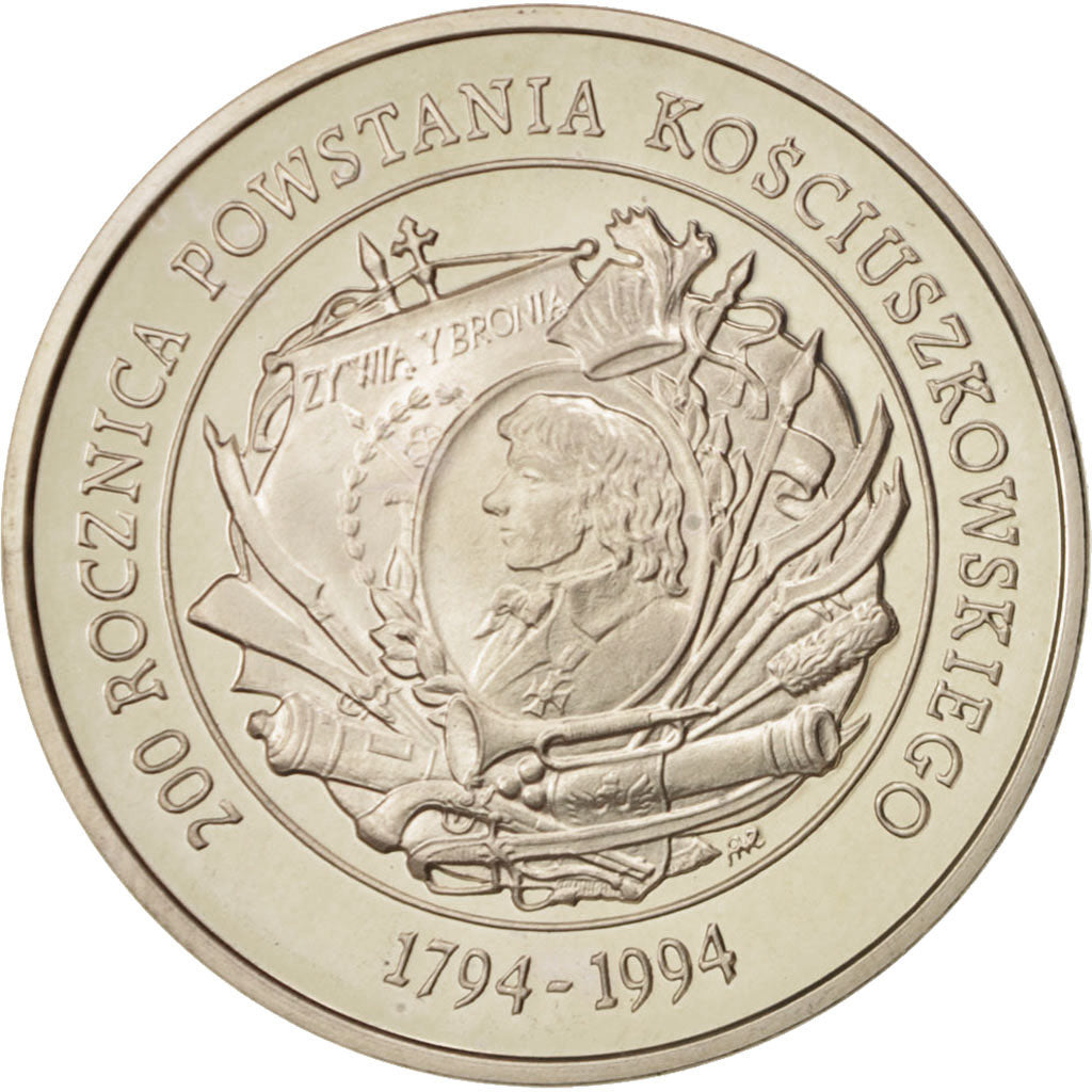 Poland, 200000 Zlotych, 1994, MS(65-70), Silver, KM:275