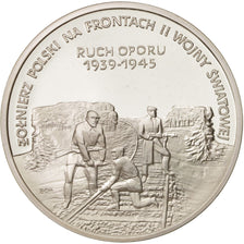 Poland, 200000 Zlotych, 1993, MS(65-70), Silver, KM:259