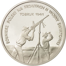 Poland, 100000 Zlotych, 1991, MS(65-70), Silver, KM:238