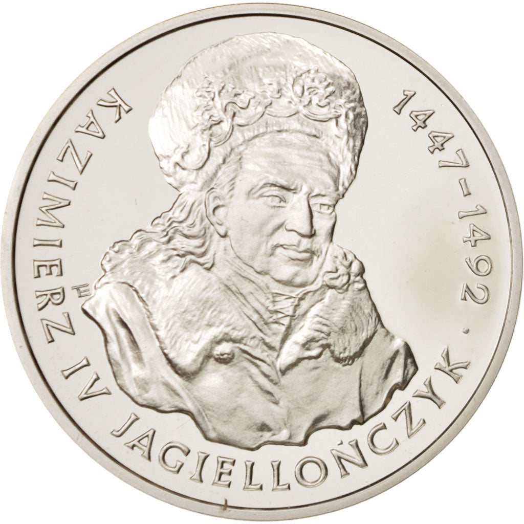 Moneta, Polonia, 200000 Zlotych, 1993, FDC, Argento, KM:257