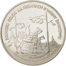 Poland, 100000 Zlotych, 1991, MS(65-70), Silver, KM:235