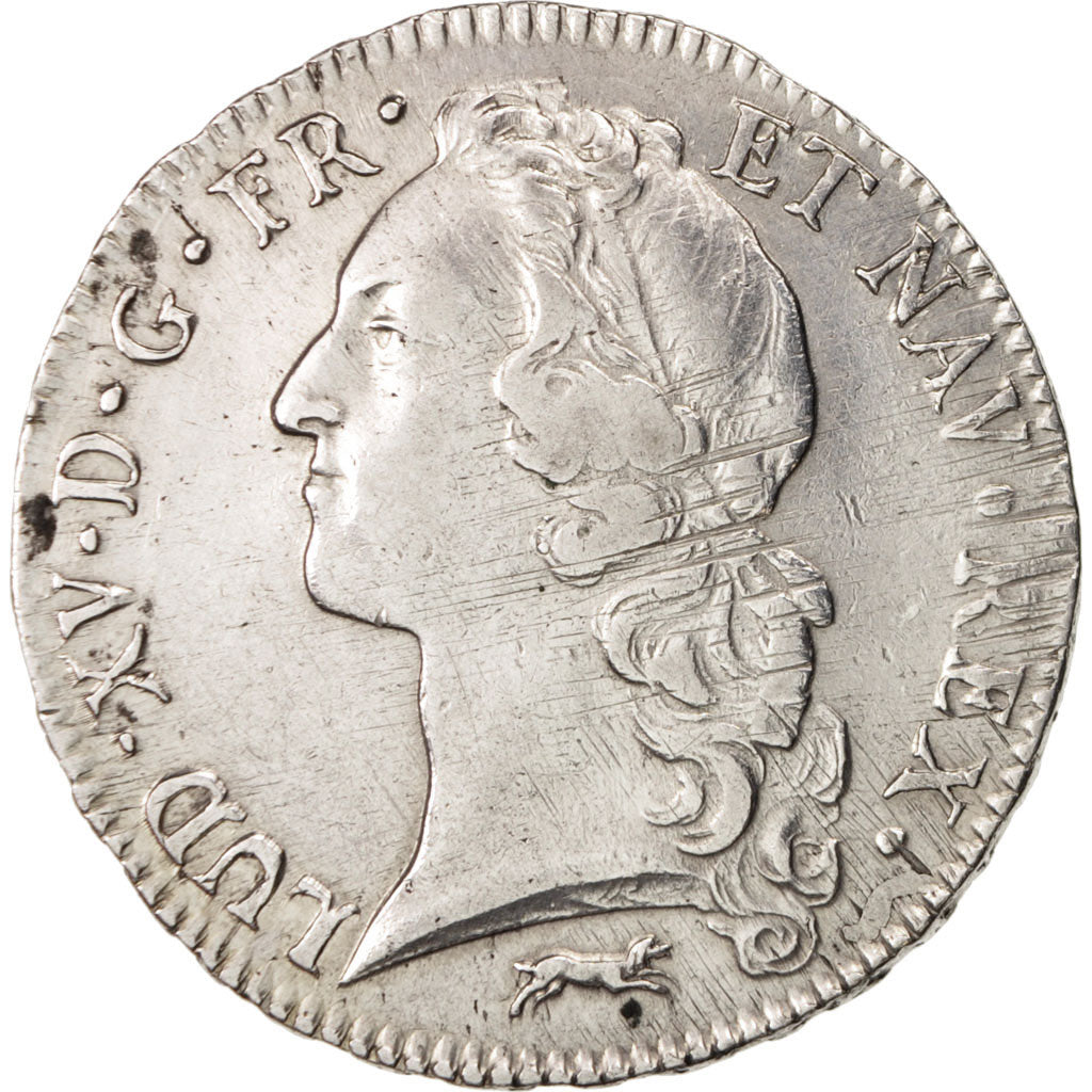 Monnaie, France, Louis XV, Ecu, 1767, Orléans, TTB, Argent, KM:523.18