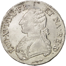 Coin, France, Louis XVI, Écu de Béarn aux branches d'olivier, Ecu, 1786, Pau