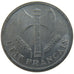 FRANCE, 1 Franc, 1944, Castelsarrasin, MS(60-62), Aluminium, Gadoury #471, 1.30