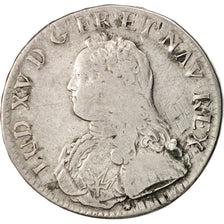 Münze, Frankreich, Louis XV, Écu aux branches d'olivier, Ecu, 1734, Lyon, S