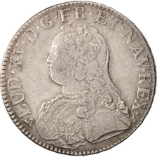 Coin, France, Louis XV, Écu aux branches d'olivier, Ecu, 1728, Rouen