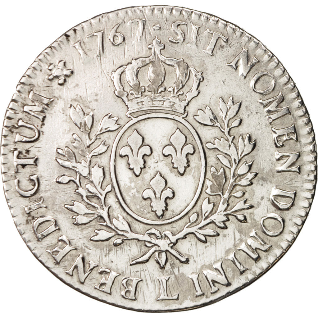 Münze, Frankreich, Louis XV, Écu au bandeau, Ecu, 1767, Bayonne, SS, Silber