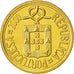 Portugal, 10 Escudos, 2000, MS(64), Nickel-brass, KM:633