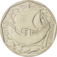 Coin, Portugal, 50 Escudos, 1999, MS(64), Copper-nickel, KM:636
