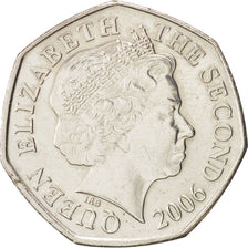 Monnaie, Jersey, Elizabeth II, 50 Pence, 2006, SPL, Copper-nickel, KM:108