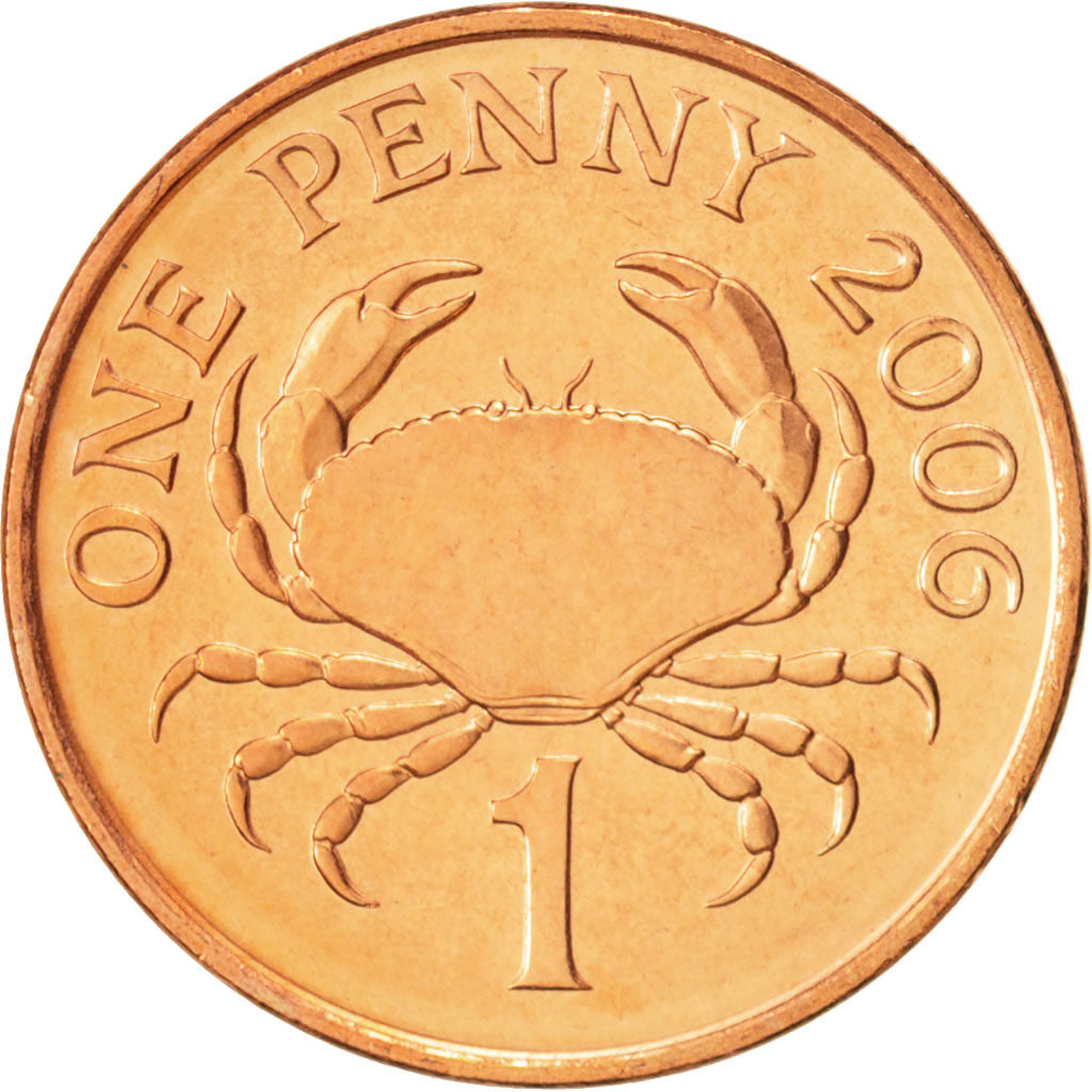 Monnaie, Guernsey, Elizabeth II, Penny, 2006, SPL+, Copper Plated Steel, KM:89