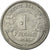 Coin, France, Morlon, Franc, 1945, Beaumont le Roger, EF(40-45), Aluminum