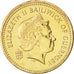 Guernsey, Elizabeth II, Pound, 2003, British Royal Mint, MS(63), Nickel-brass