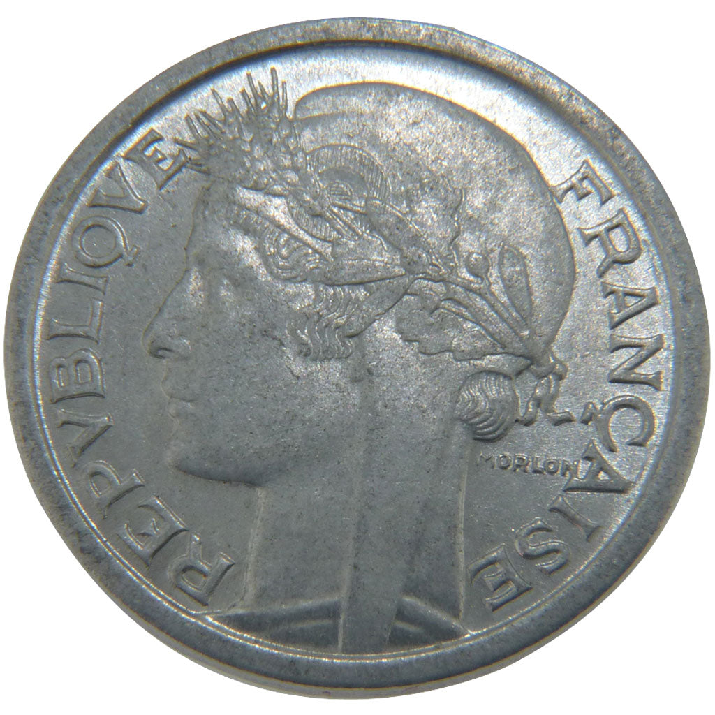 FRANCE, 1 Franc, 1946, MS(60-62), Aluminium, Gadoury #473a, 1.30