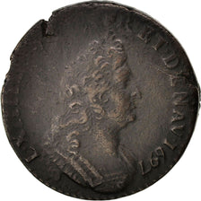 Moneta, Francia, Louis XIV, Liard de France au buste âgé, troisième type
