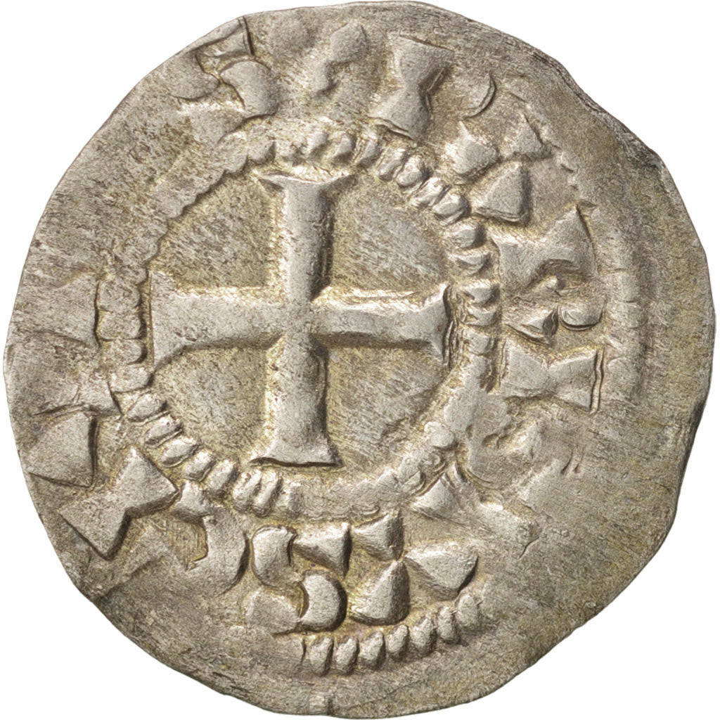 Coin, France, Obol, Paris, AU(55-58), Silver, Duplessy:5