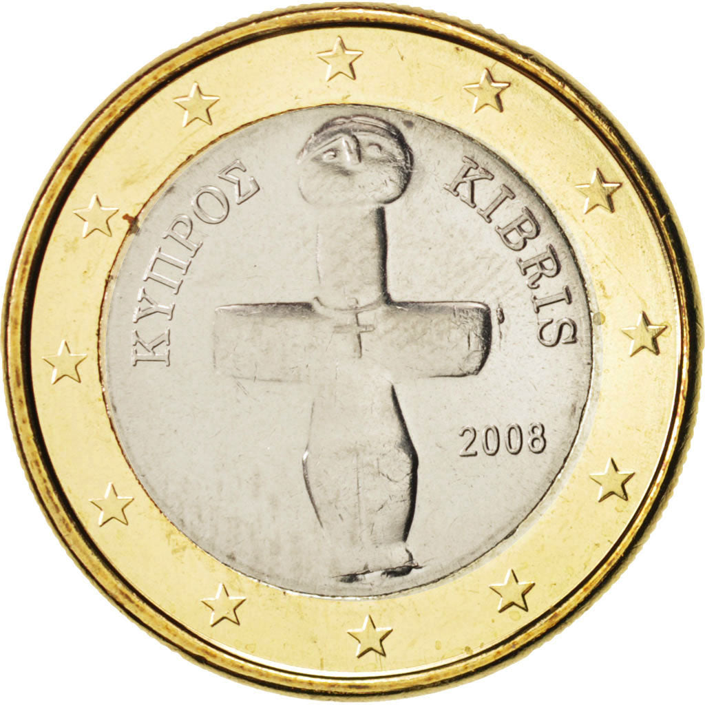 Cipro, Euro, 2008, SPL+, Bi-metallico, KM:84