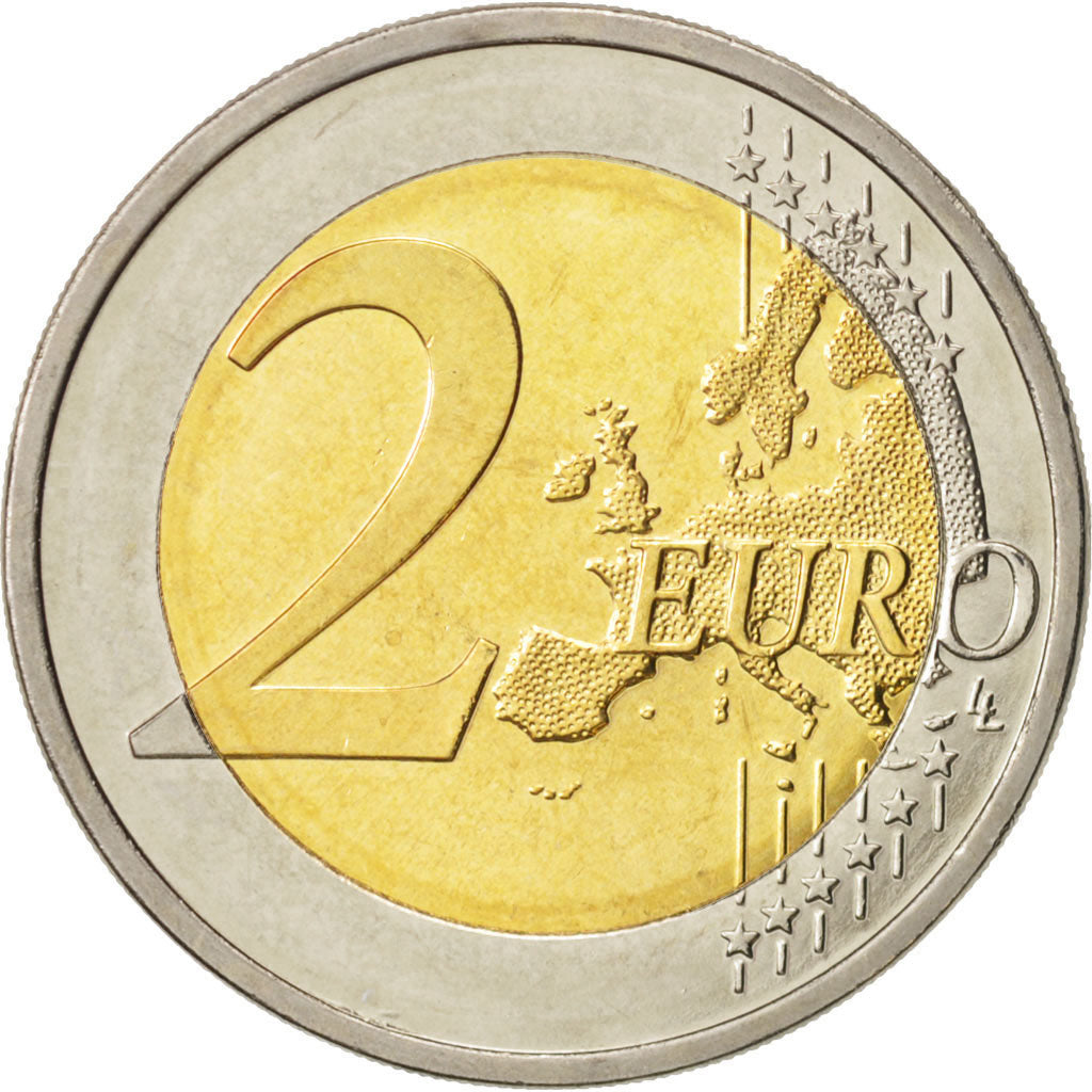 Zypern, 2 Euro, 2008, UNZ+, Bi-Metallic, KM:85