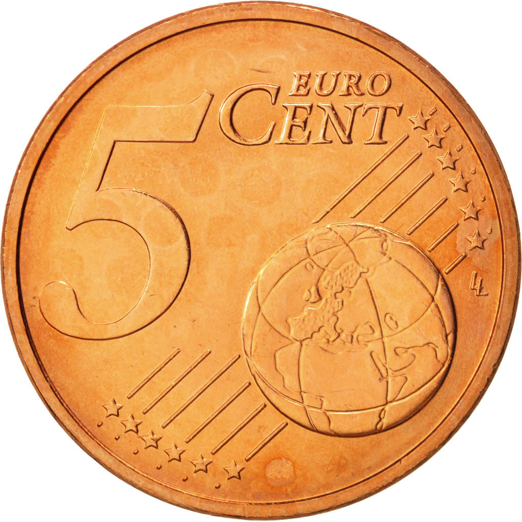 Slovacchia, 5 Euro Cent, 2009, SPL+, Acciaio placcato rame, KM:97