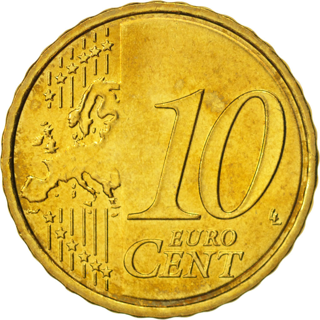 Slovacchia, 10 Euro Cent, 2009, SPL+, Ottone, KM:98