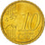 Slovakia, 10 Euro Cent, 2009, MS(64), Brass, KM:98