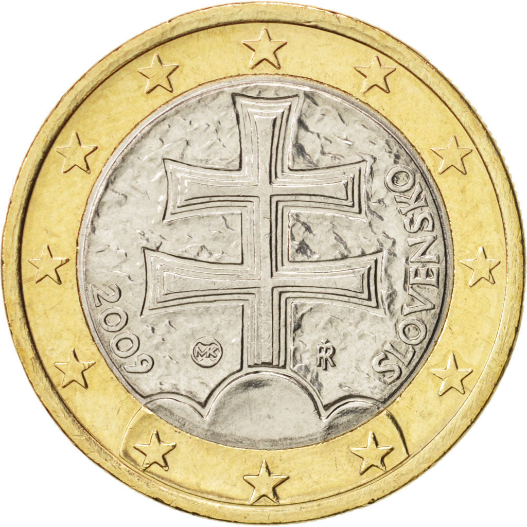 Slovacchia, Euro, 2009, SPL+, Bi-metallico, KM:101