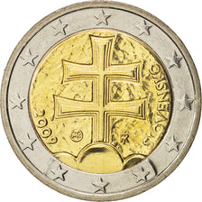 Slovakia, 2 Euro, 2009, MS(64), Bi-Metallic, KM:102