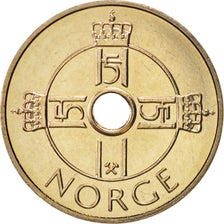 Norway, Harald V, Krone, 2007, MS(65-70), Copper-nickel, KM:462