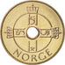 Norway, Harald V, Krone, 2007, MS(65-70), Copper-nickel, KM:462