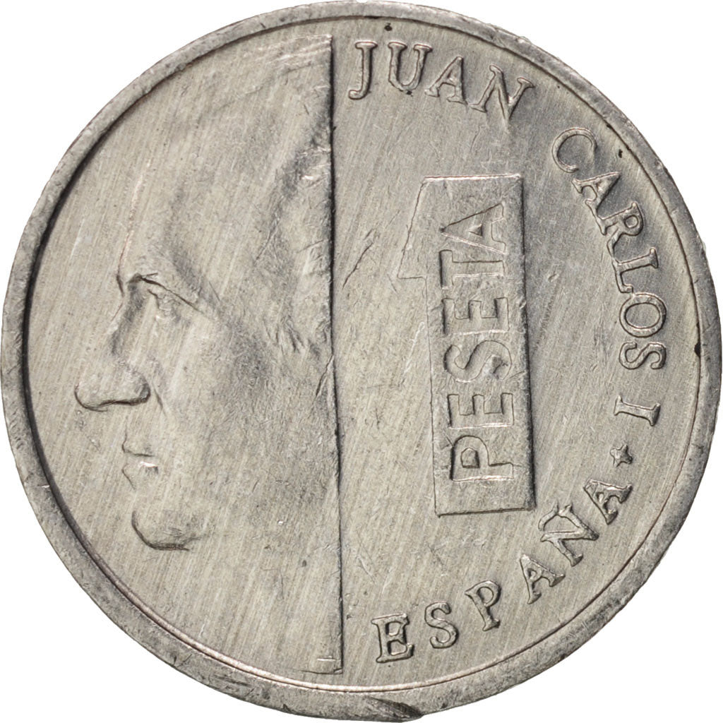 Spagna, Juan Carlos I, Peseta, 1997, SPL-, Alluminio, KM:832