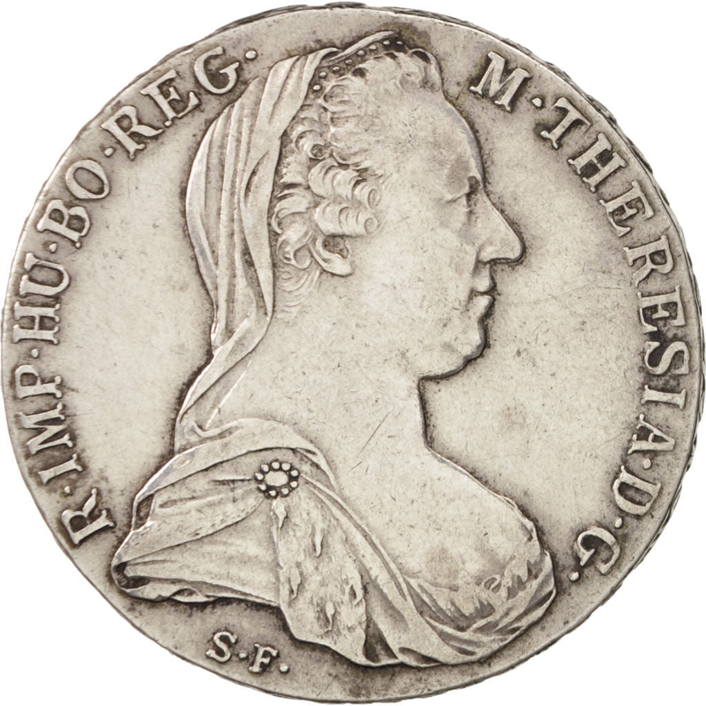 Austria, Maria Theresa, Thaler, 1780, Vienna, EF(40-45), Silver, KM:1866.2