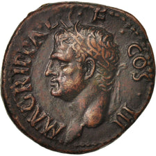 Monnaie, Agrippa, As, Rome, TTB+, Bronze, RIC:58