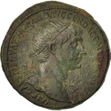 Trajan, Dupondius, Rome, EF(40-45), Bronze, RIC:464