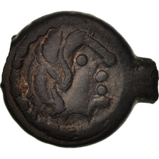 Bituriges Cubi, Potin au cheval et à la rosace, AU(55-58), Delestrée:3718
